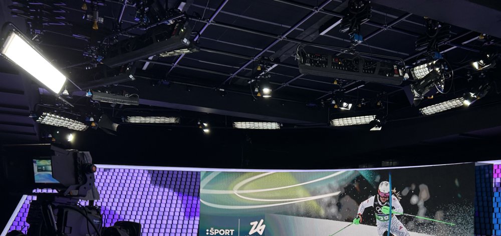 STVR vysiela z nového moderného štúdia športu