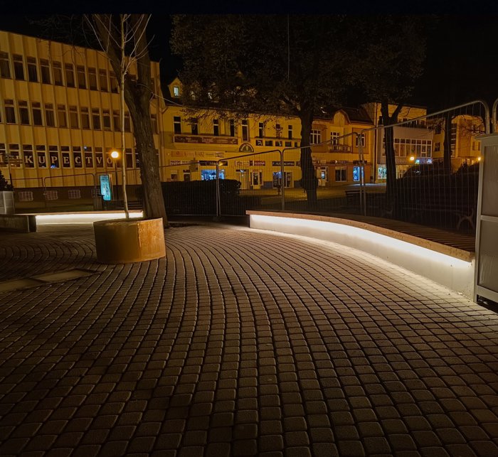 Technologická obnova Fontány lásky v Humennom