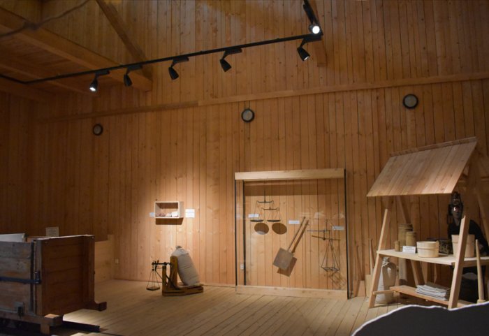 Galerijné svietidlá v expozícii STM Solivar Prešov