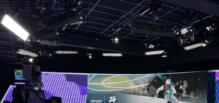STVR vysiela z nového moderného štúdia športu