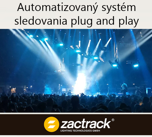 zactrack zactrack SMART  je automatizovaný systém sledovania typu plug and play. Nastavenie systému trvá od vybalenia systémových komponentov po 3D sledovanie pódiového osvetlenia, zvukových alebo obrazových efektov necelých 15 minút